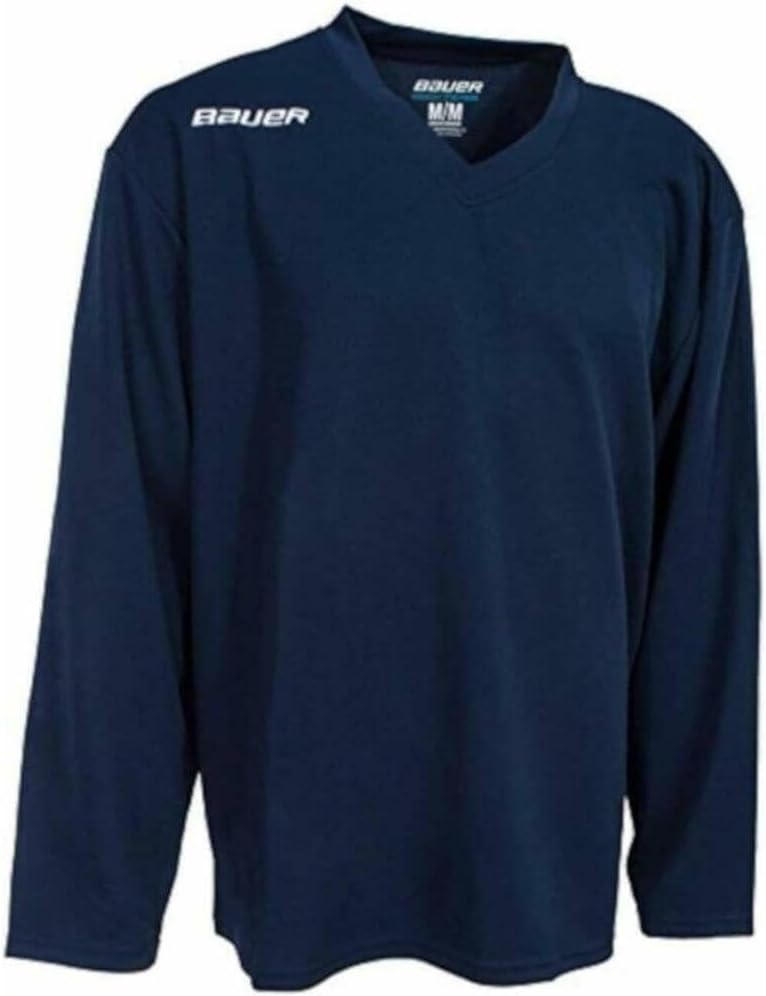 Bauer Flex Series Ice Hockey Practice Jersey - Black - Adult X-Large - Image 8