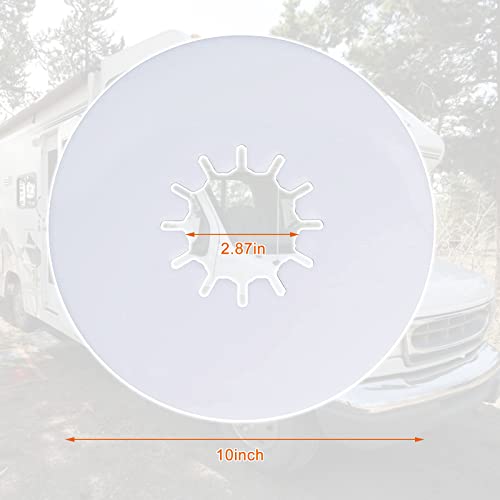5Th Wheel Hitch Lube Plate 10-Inch Diameter For Rv Trailer Camper #TOP2