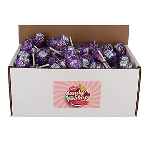 Jolly Rancher Chew-Filled Pops Lollipops 40 Lollies in a Box (Grape)