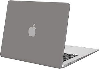 MOSISO Compatible with MacBook Air 13 inch Case Old Version 2010-2017 Release (Models: A1466 & A1369), Protective Plastic Hard Shell Case Cover, Gray