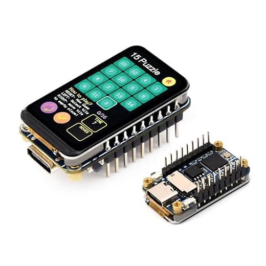 RP2350 1.47inch Display Development Board, 172x320, 262K Color, Based On RP2350 Dual-Core & Dual-Architecture Microcontroller, with Colorful RGB LED, Type-C USB Port, with Pre-Soldered Header