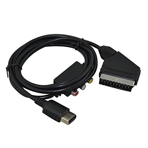 Cinpel Rgb Scart Cable With Av Adapter For Sega Dreamcast #TOP1