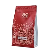 Cafe de Especialidad en grano Italian Blend | 80% Arábica / 20% Robusta | Colombia & India | Perfil Intenso con Notas de Chocolate Negro, Especias y Malta Tostada | Specialty coffee | 500g
