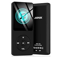 Algopix Similar Product 11 - AGPTEK A02S 16GB MP3 Player 70 Hours