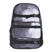 Double duty backpack with detachable full size stick bag on front. Adjustable padded backpack straps with chest clip. Backpack has a large capacity interior with padded laptop sleeve. Outside features large front zippered pocket, water bottle pockets...