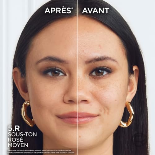 Fond De Teint Liquide Teinte Sable 5r5c Accord Parfait 'oreal Paris Le Flacon De 30ml - vue 4