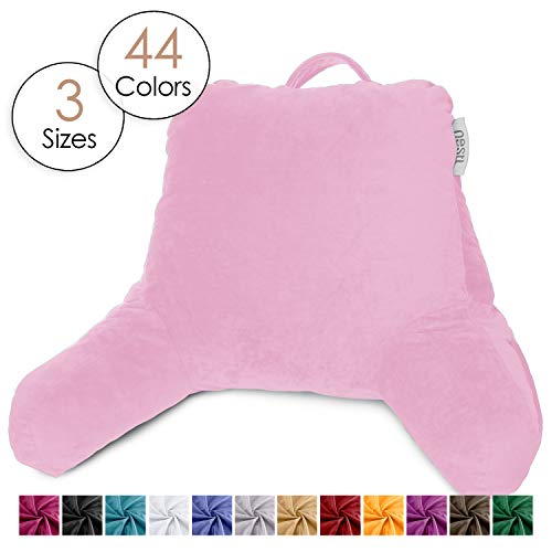 Nestl Reading Pillow, Petite Bed Rest Pillow with Arms for Kids & Young