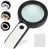 Wzone Lupa con Luz LED, Manualidades