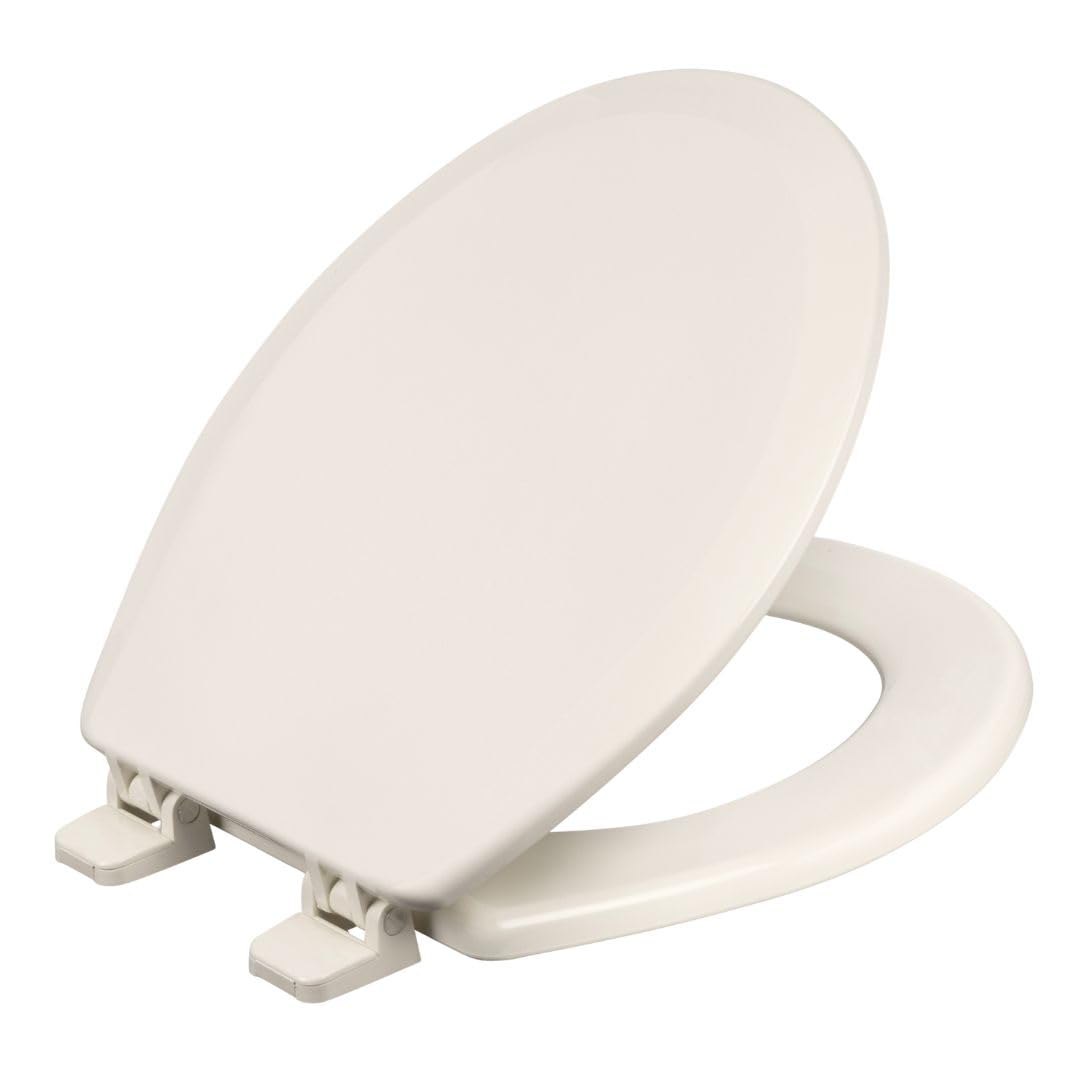 Abattant WC rond en bois moulé Centoco 700-416 de finition supérieure