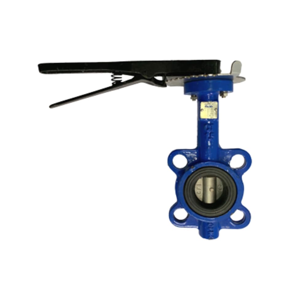 Af Vanne papillon hydro en fonte, connexion ANSI 150#, jusqu'à 150 psi, avec vanne papillon à 4 trous pour eau, huile et gaz
