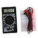 CORHAD Black Car Accessories Pocket Multitool Car Electronics Accessories Auto- Ranging Digital Multimeter Electric Multimeter Multimeter Accessories Volt Probe Ohmmeter Multitester Mini