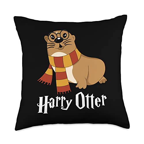 Funny Otter Cute Otter Lover Throw Pillow