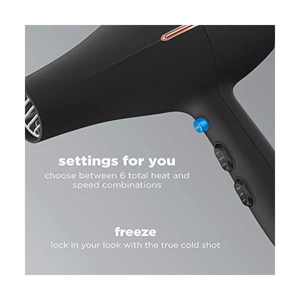 INFINITIPRO-BY-CONAIR-1875-Watt-AC-Motor-Pro-Hair-Dryer-with-Ceramic-Technology-Black Conair Hair Dryer with Diffuser, 1875W AC Motor Pro Hair Dryer with Ceramic Technology, Includes Diffuser and Concentrator, Black