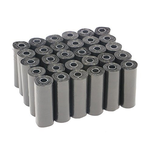 LOT DE 5 ROULEAUX DE 15 SACS A CROTTES NOIR