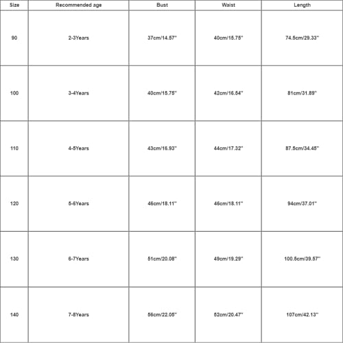 Vestido de bolo arco-íris sem mangas com bloqueio de cores para meninas de 2 a 8 anos, A, 5-6 Anos