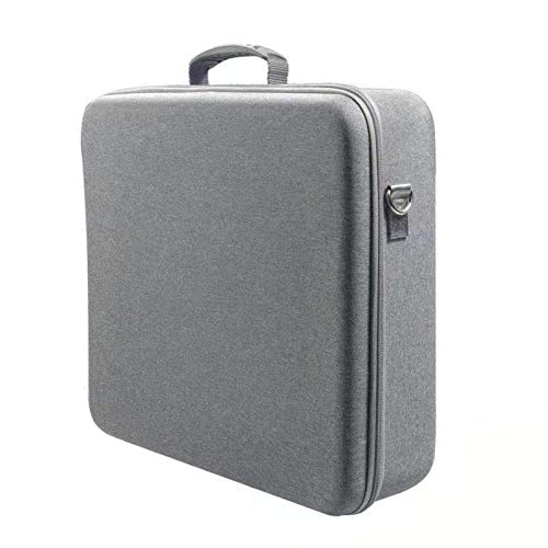 Tragetasche Für Ps5 Konsole Zubehör Tasche,PS5 Aufbewahrungstasche Eva Grau,Tragbare Wasserdichte Reisetasche Für PS5 Modelle Kleines
