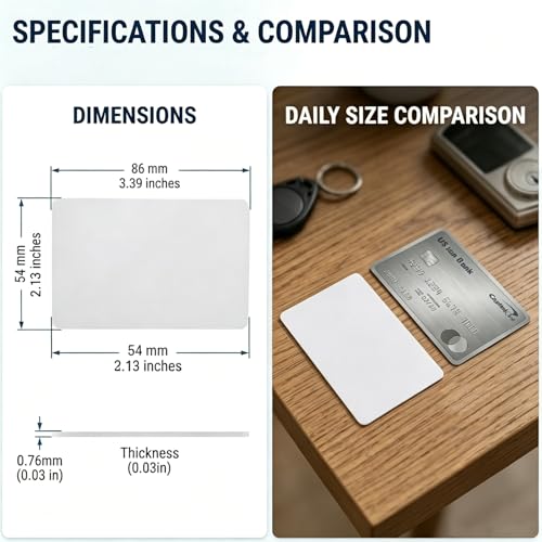 Carte NFC 13.56mhz blanche UID modifiable 7 bytes réinscriptible
