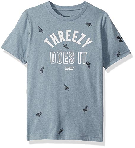 T-shirt manches courtes fille Under Armour Sc30 pour l'entraînement au quotidien