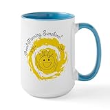 CafePress Good Morning Sunshine Large Mug 15 oz (444 ml) Ceramic Coffee Mug