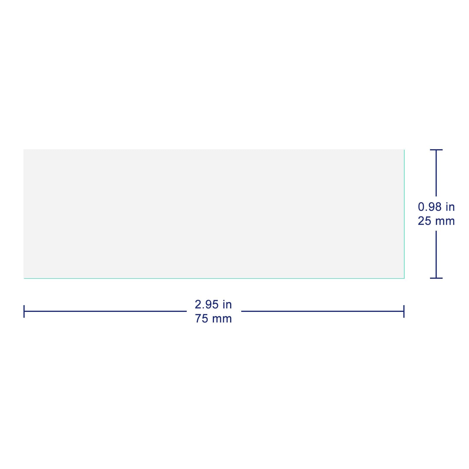 Labasics Placas TLC de vidrio, Hojas de gel de sílice para análisis de laboratorio, Capa de alta pureza, Separación rápida, 2,5 x 7,5 cm, 80 PCS