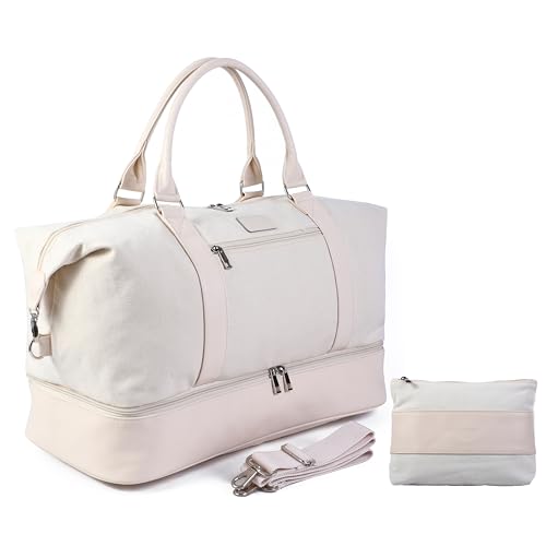 Weekender Travel Bag with Shoes & Toiletry Compartments