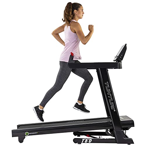 Tunturi T60 Performance Laufband Klappbar - Walking pad - Für zuhause - LED Monitor - Laufband mit 44… – Bild 5