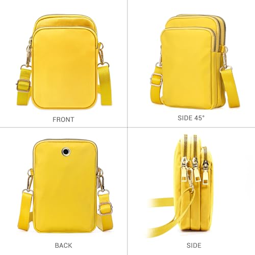 Image of YINHEXI Small Crossbody Bags for Women, Mini Cell Phone Wallet Purse, Shoulder Bag for Women and Men