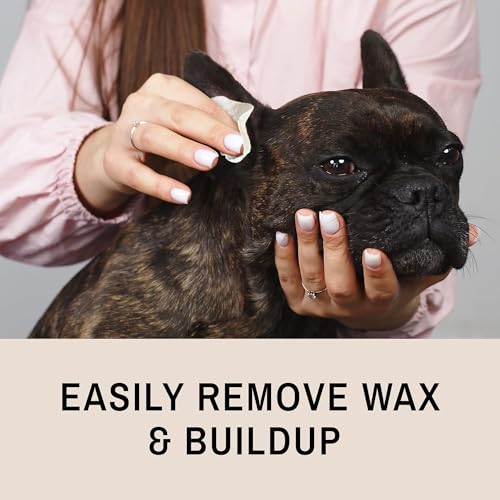 Eye Envy Ear Cleaning Solution for Dogs and Cats. Made in The USA. Safe, All-Natural Dog Ear Cleaner. Prevents Dog Yeast Ear Infections. Removes Dirt, Debris, and Wax buildup. Unscented. 4 fl. oz. - Thumbnail 3