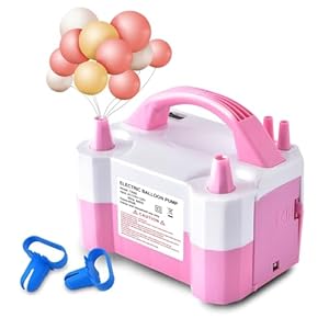 Electric Air Balloon Pump, Portable...