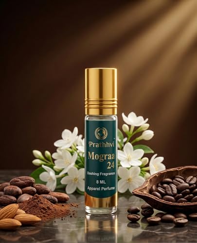 Image of Mograa Attar Roll-On Perfume Oil 8 ml | Alcohol Free | Long Lasting Rich Fragrance | Men & Women | Pocket Size Travel Friendly Roll On | Daily Wear (Pack of 2)
