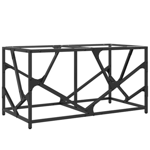 Table basse plateau en verre transparent table d'appoint moderne