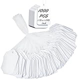 ARTFLY 1000PCS Pre-Strung Price Tags with String, White Paper Label Tags for Garage Sale Jewelry Clothing Retail, 1.75 x 1.093 Inch