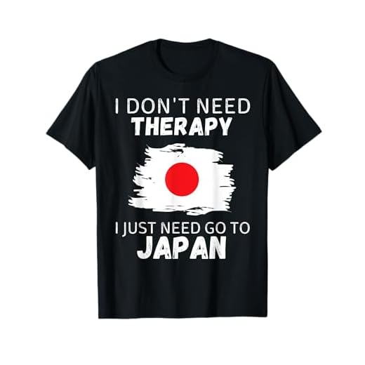 Vintage Japón No Necesito Terapia Solo Necesito Ir a Japón Camiseta