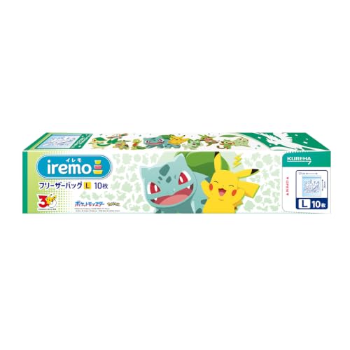 ポケモンイレモ(iremo)フリーザーバッグ L 10枚