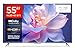 iFFALCON 139 cm (55 inches) 4K Ultra HD Smart QLED Google TV iFF55Q73 (Black)