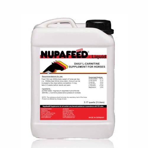 Nupafeed L-Carnitine Daily Liquid for Horses (3 Liter)