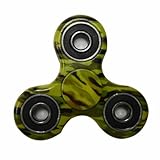 Hand Spinner Toy With Ceramic Bearing By Besti – Stress & Anxiety Relieving Finger Sensorial Fidget Toy For Children & Adults - Suitable For ADHD, Autism, ADD, OCD, - Great Gift Idea (Green Camo)
