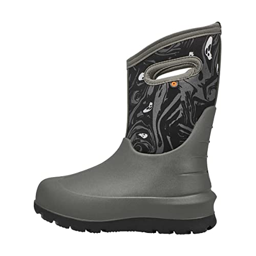 Bogs Neo - Classic Spooky (Toddler/Little Kid/Big Kid) Gray Multi 13 Little Kid M #TOP16