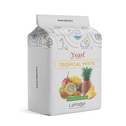 Lievito Enologico selezionato  Tropical White iyeast®  0,25 kg  Lievito para obtener/fermentación/Vino