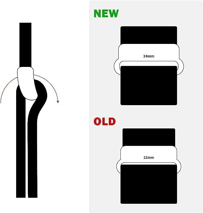 Miniatura 6 de Correas deportivas de nailon compatibles con Apple Watch 78 1.614 in 1.772 in, Series 654 1.732 in 1.575 in, Series 321 1.654 in 1.496 in, correa