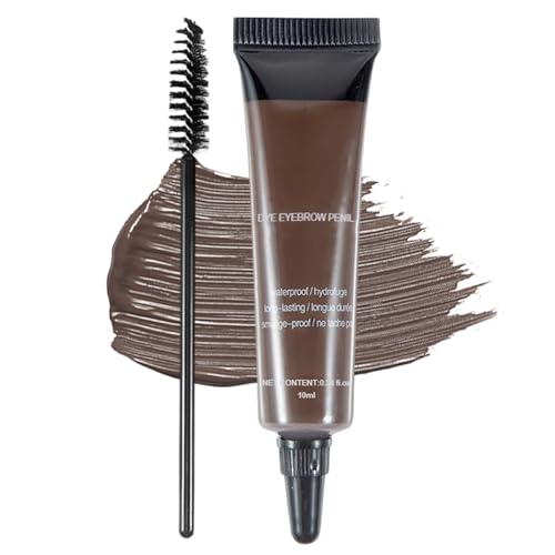 Kit De Tinte Para Cejas - Tinte Para Cejas Resistente Al Agua Para Mujeres | Kit De Tin-te Para Cej-as Y Pestañas De Larga Duración Y A Prueba De Manchas De 10 ml Para Citas, Desplazamientos (#04)