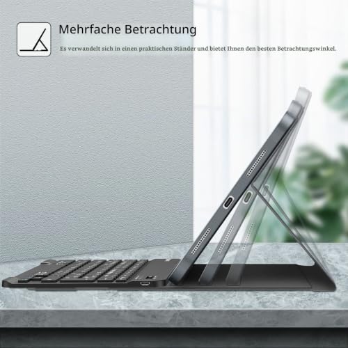 FINTIE Tastatur Hülle für iPad (A16) 11./10. Generation (11/10.9 Zoll) – Ansicht 6
