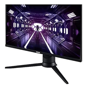 Monitor Gamer Samsung Odyssey 24", FHD, 144 Hz, 1ms, com ajuste de altura, HDMI, DP, VGA, Freesync, Preto, Série G3