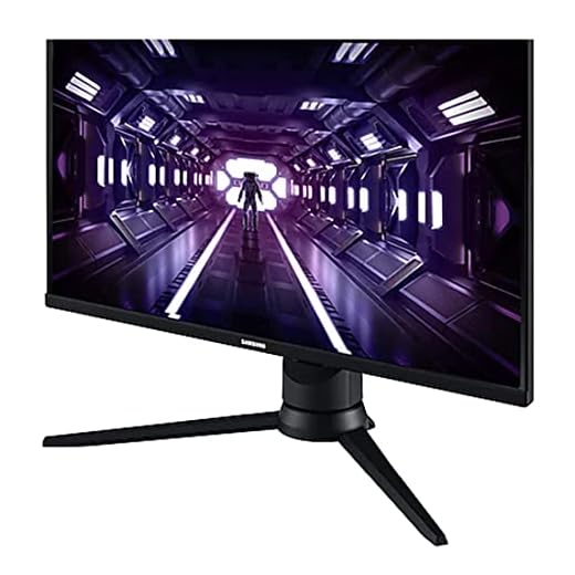 Monitor Gamer Samsung Odyssey 24", FHD, 144 Hz, 1ms, com ajuste de altura, HDMI, DP, VGA, Freesync, Preto, Série G3