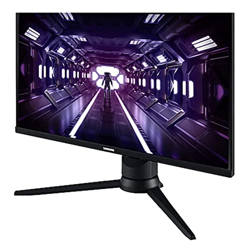 Monitor Gamer Samsung Odyssey 24', FHD, 144 Hz, 1ms, com ajuste de altura, HDMI, DP, VGA, Freesync, Preto, Série G3