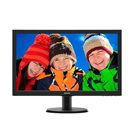 Philips 243V5LHSB/00 - Monitor de 24" (Full HD 1920 x 1080 pixels, VESA, 1 ms, VGA, Conexión HDMI, sin altavoces )