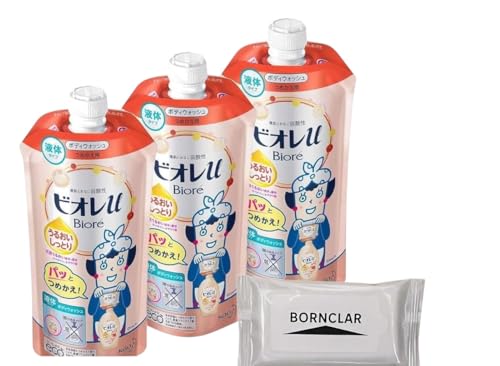 花王 ビオレu ボディウォッシュ スイートピーチの香り 340ml 3個セット