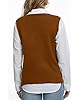 Lailezou Women's V Neck Knit Sweater Vest Argyle P... #3