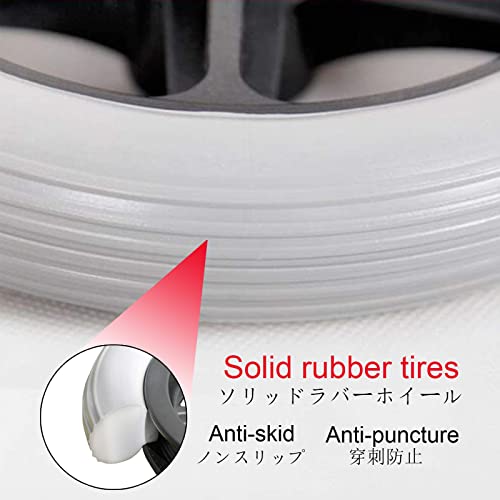 LIGUOYI Ruote Anteriori per Sedia a Rotelle, 2