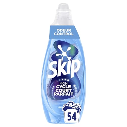 Skip Lessive Liquide Mon Cycle Court Parfait Anti Odeur Lavage Rapide 54